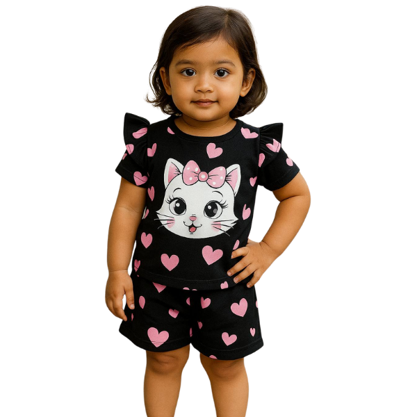 Girl T-shrit & pant Set