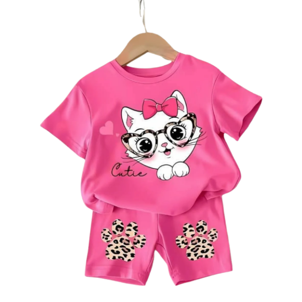 Grils T-shrit & pant Set