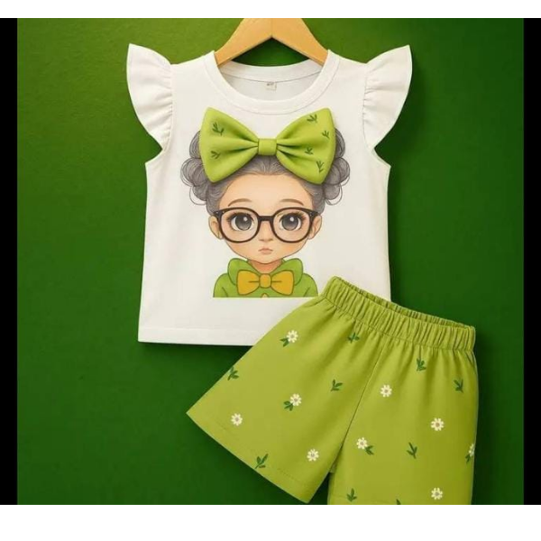 Grils T-shrit & pant Set