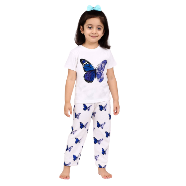 Grilsl T-shrit & Long pant Set