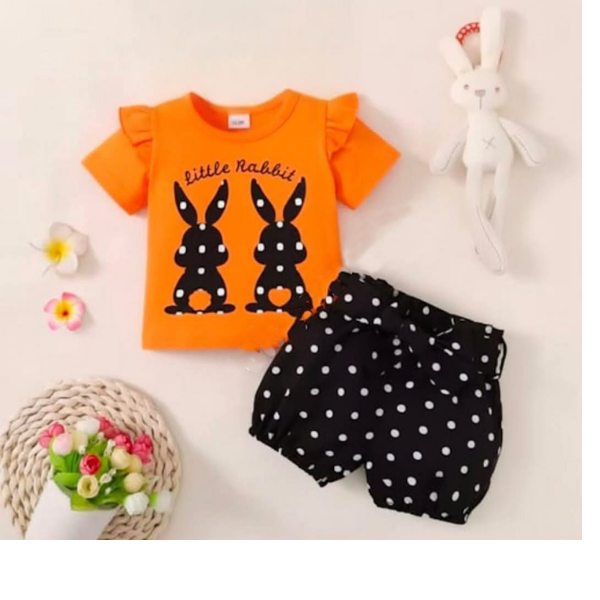 Grils T-shrit & pant Set