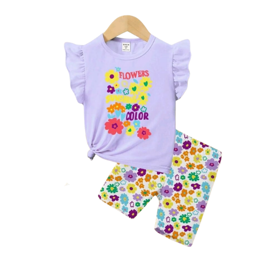 Grils T-shrit & pant Set