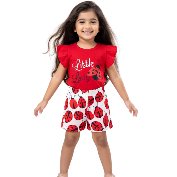 Grils T-shrit & pant Set