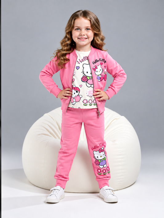 🎀 Hello Kitty Pink Winter Set (2yrs-12yrs)