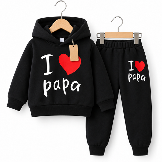 Winter Hoddie and Joggers Set(3M-12yrs)