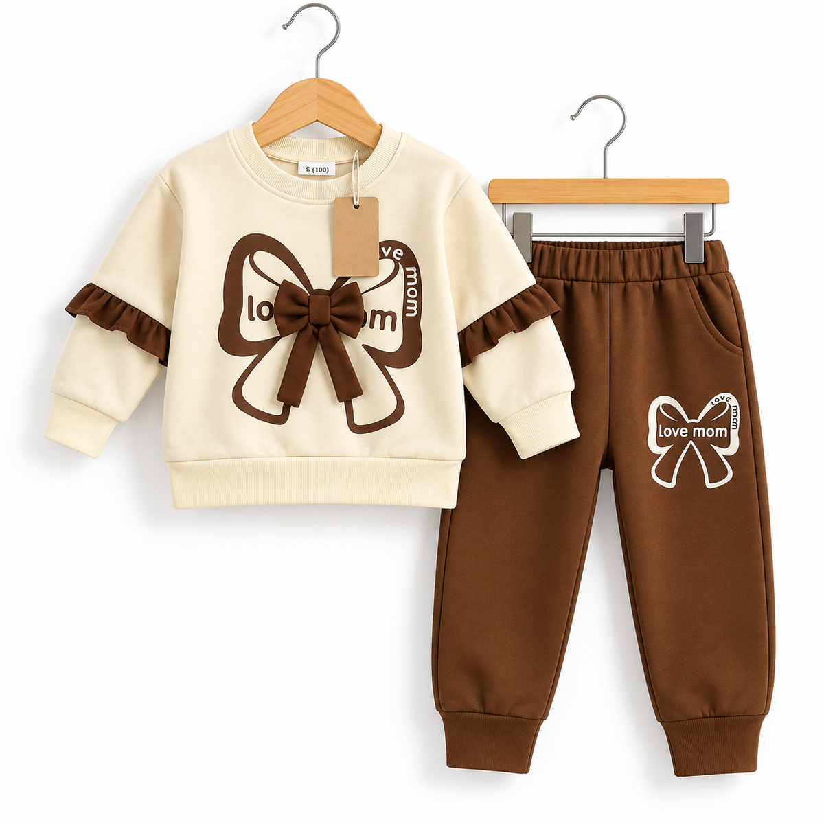 Winter Sweatshirts  and Joggers Set(3M-8yrs)