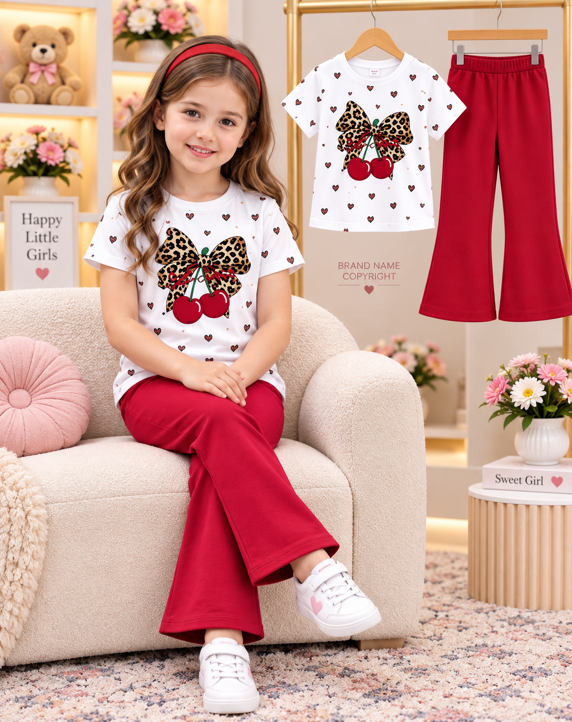 Girls Premium 2-Piece Outfit Set (2yrs -12yrs)