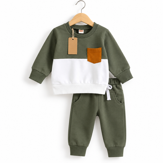 Winter Sweatshirts  and Joggers Set(3M-12yrs)